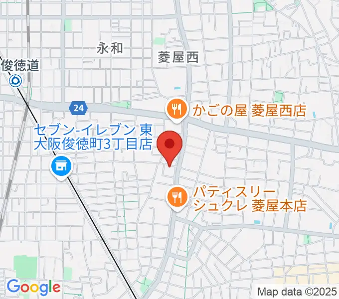 小林PIANO教室の地図