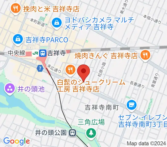 スタジオ壱之助の地図