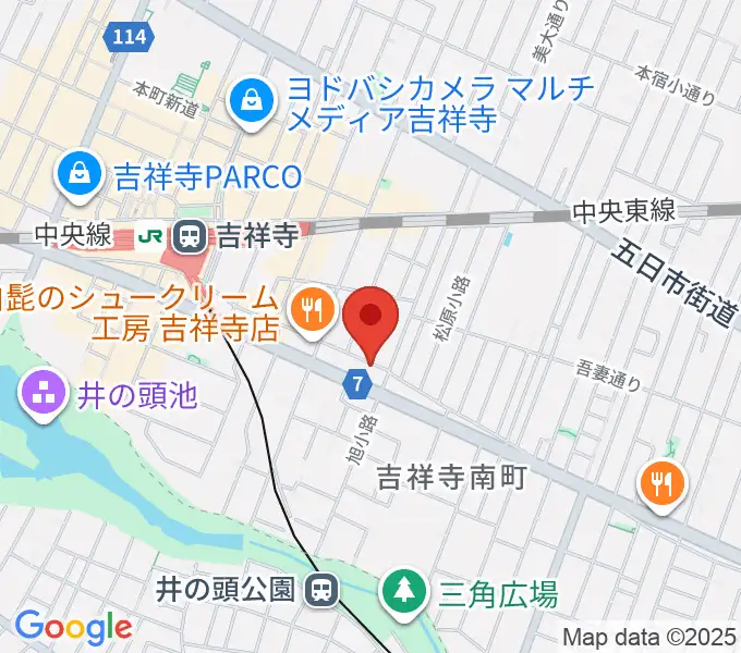 スタジオ壱之助の地図
