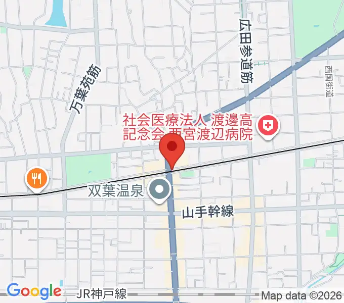 スタジオクリアの地図