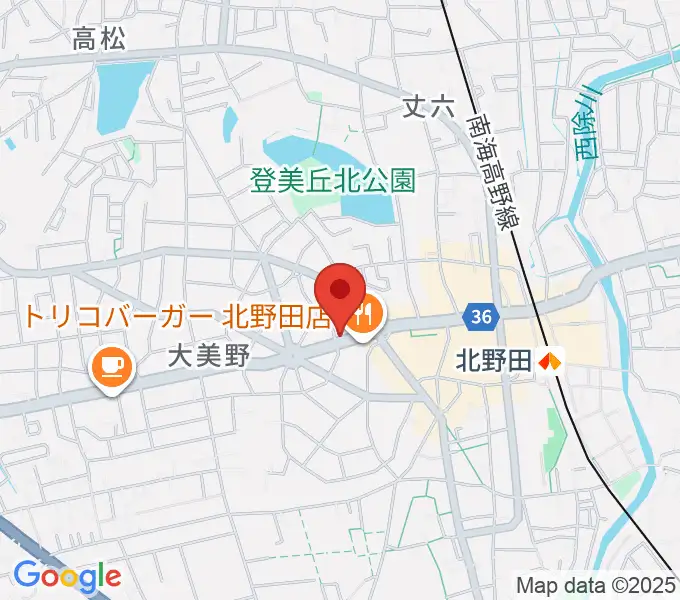 エレガントアカデミーの地図