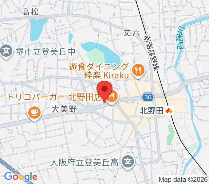 エレガントアカデミーの地図