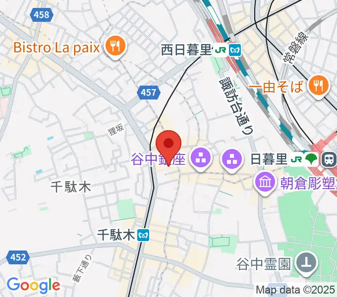 サミーミュージックワールドの地図