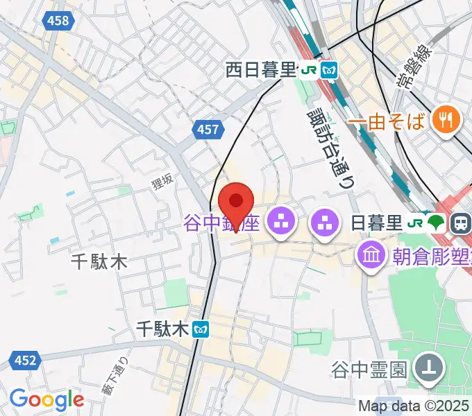 サミーミュージックワールドの地図