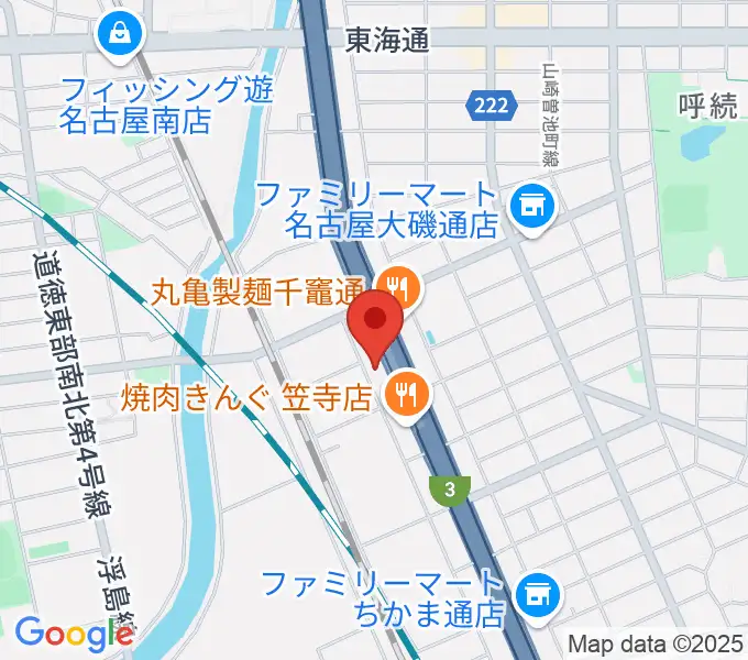 JB.STUDIO R1号店の地図