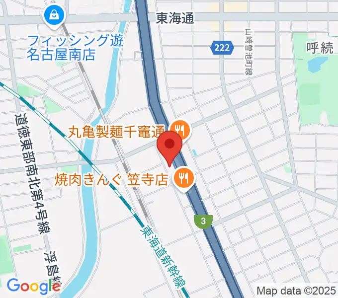 JB.STUDIO R1号店の地図