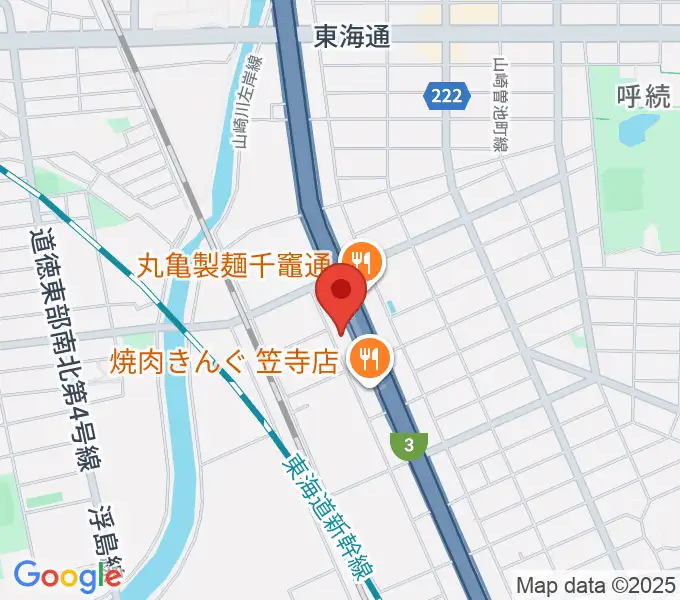 JB.STUDIO R1号店の地図