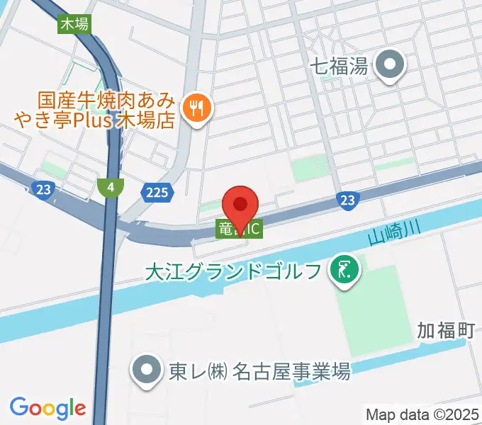 JB HALLの地図