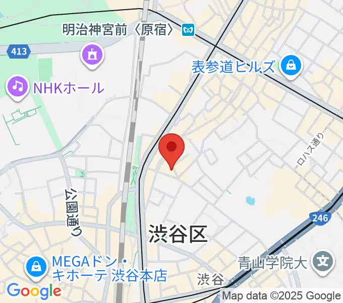 ひまわり広場で手をつなごうの地図