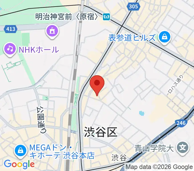 ひまわり広場で手をつなごうの地図