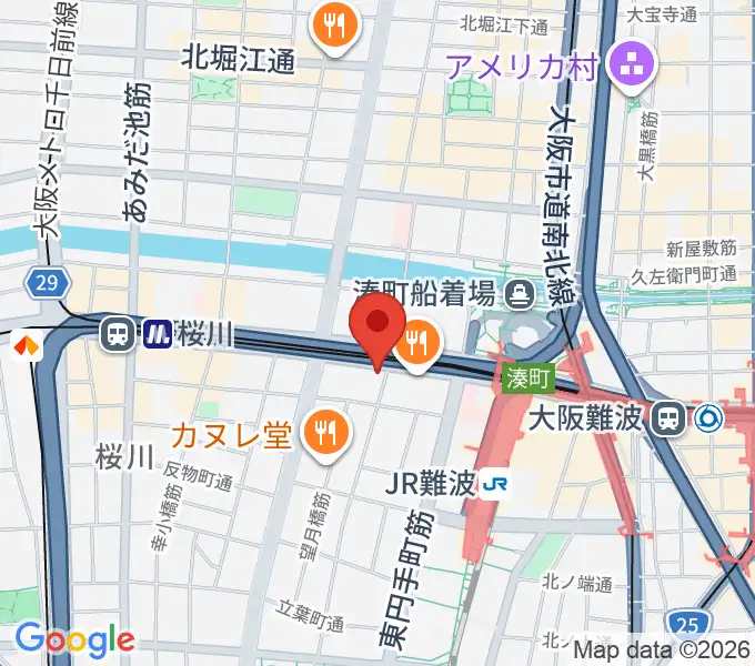 Drum&Bass Recordsの地図