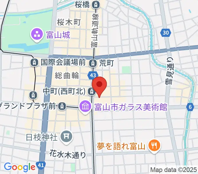 ログセッションの地図
