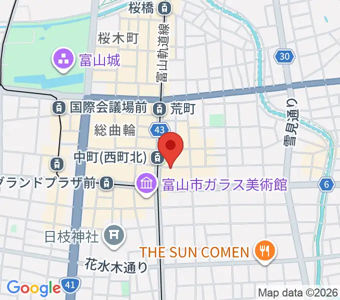 ログセッションの地図