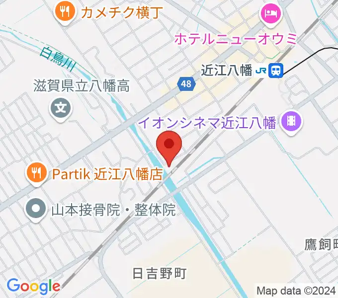 コミュニティカフェ スマイルの地図