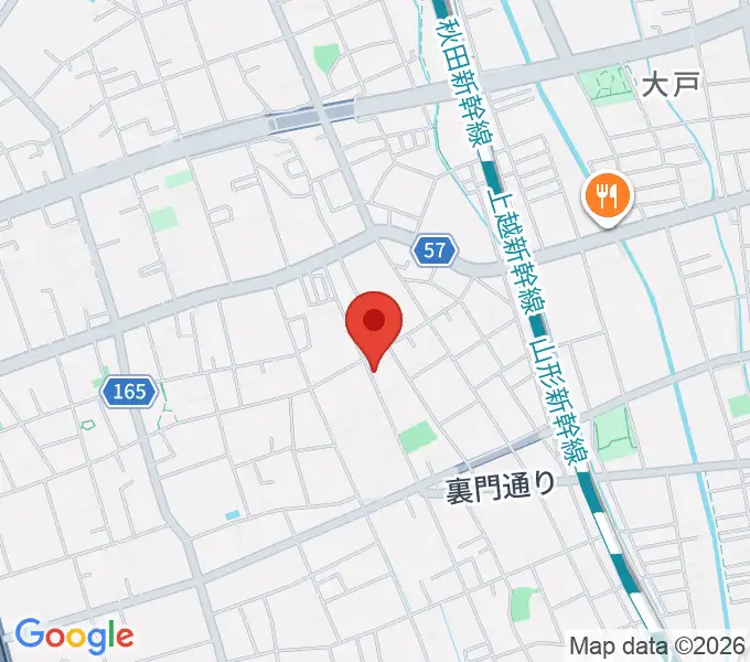 西堀音楽外語学院の地図