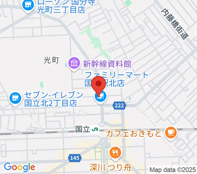 KEY-NOTE音楽教室 国立東京本校の地図