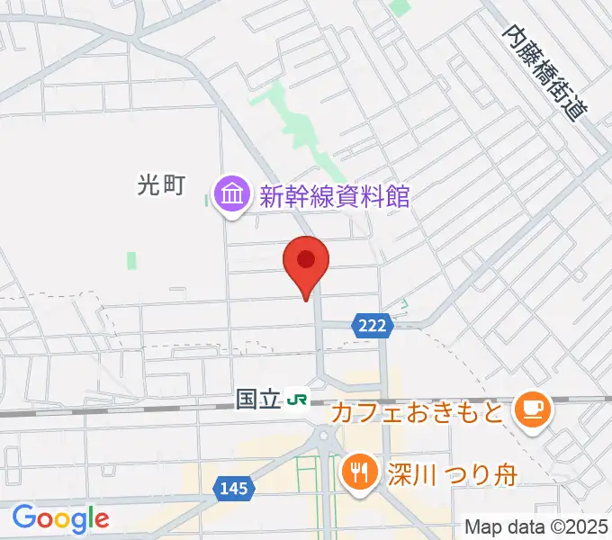 KEY-NOTE音楽教室の地図