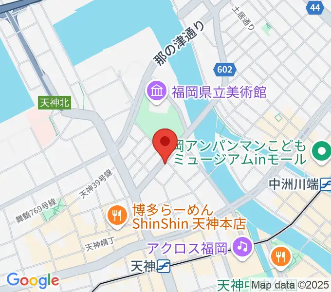 FineSound 天神店の地図