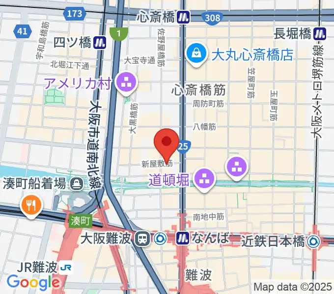 スタジオY２の地図