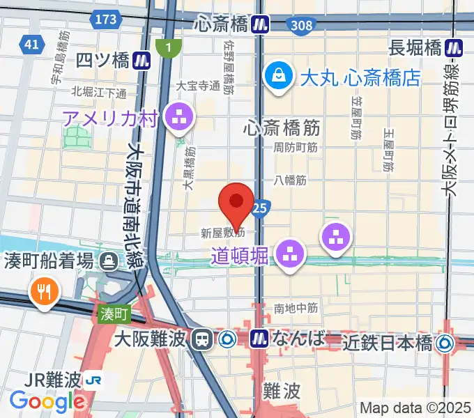 スタジオY2の地図