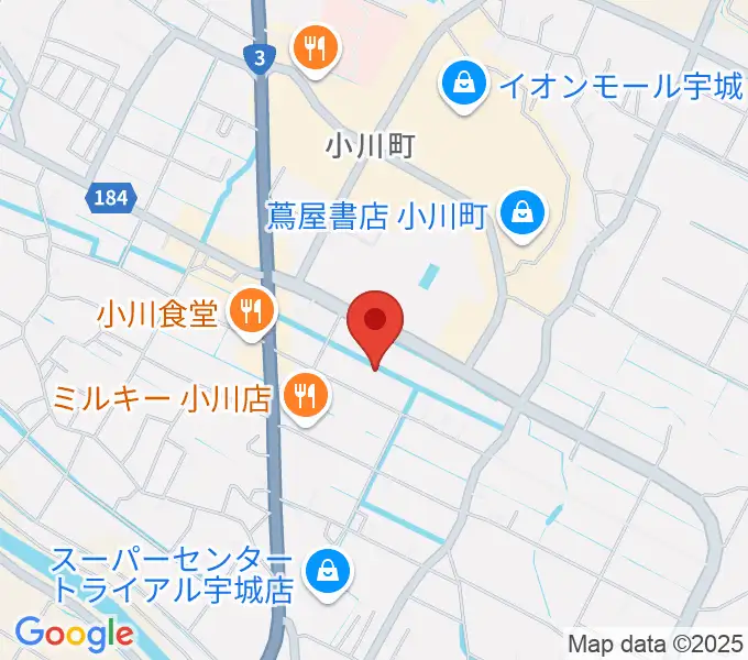 小川総合文化センター ラポートの地図