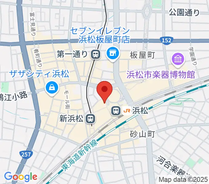 えんてつホールの地図