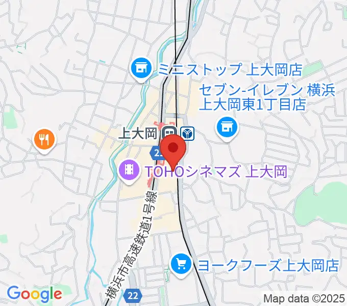 港南区民文化センター ひまわりの郷の地図