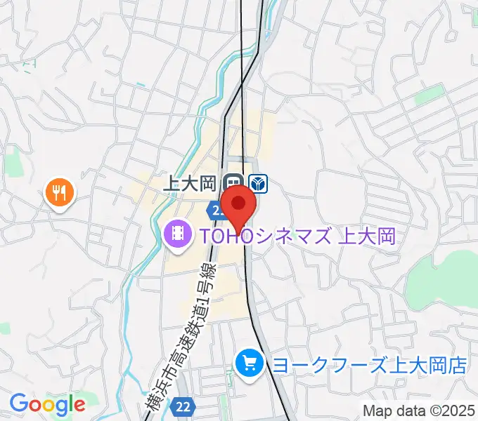 港南区民文化センター ひまわりの郷の地図