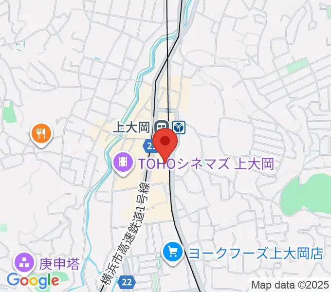 港南区民文化センター ひまわりの郷の地図