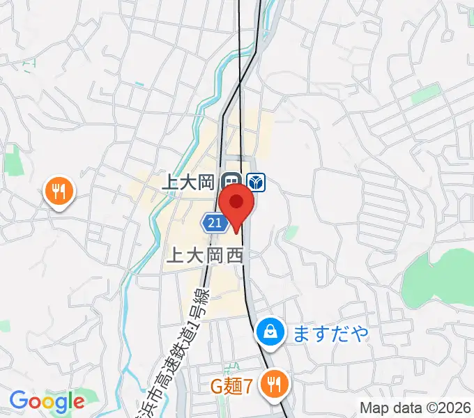 港南区民文化センター ひまわりの郷の地図