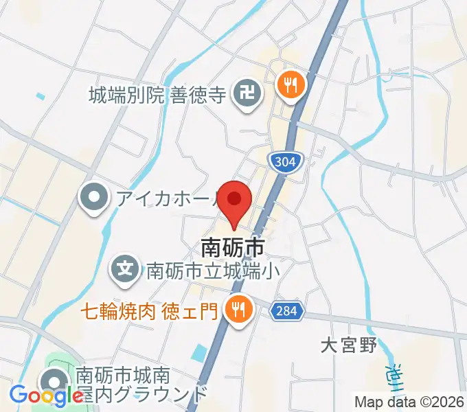 じょうはな座の地図