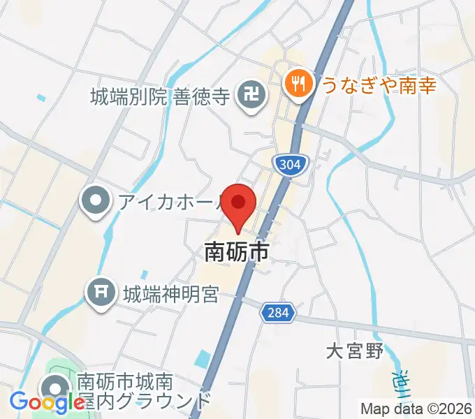 じょうはな座の地図