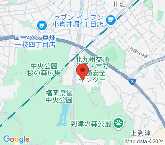 北九州パレスの地図