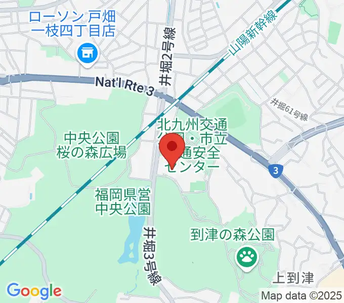 北九州パレスの地図