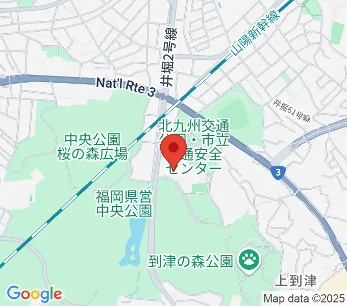北九州パレスの地図