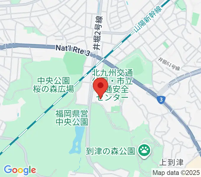 北九州パレスの地図