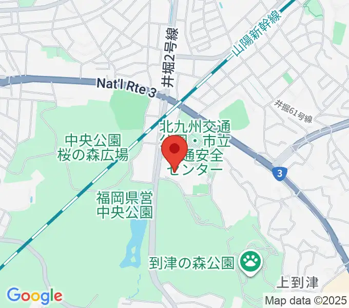 北九州パレスの地図