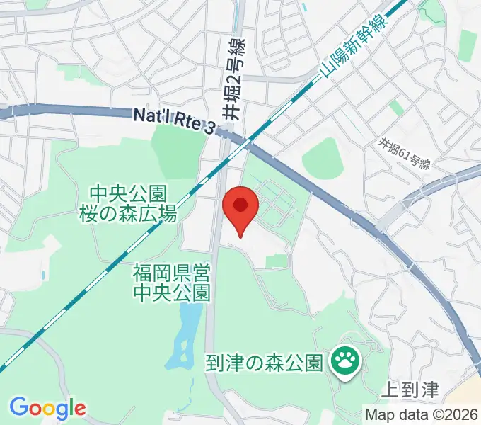 北九州パレスの地図