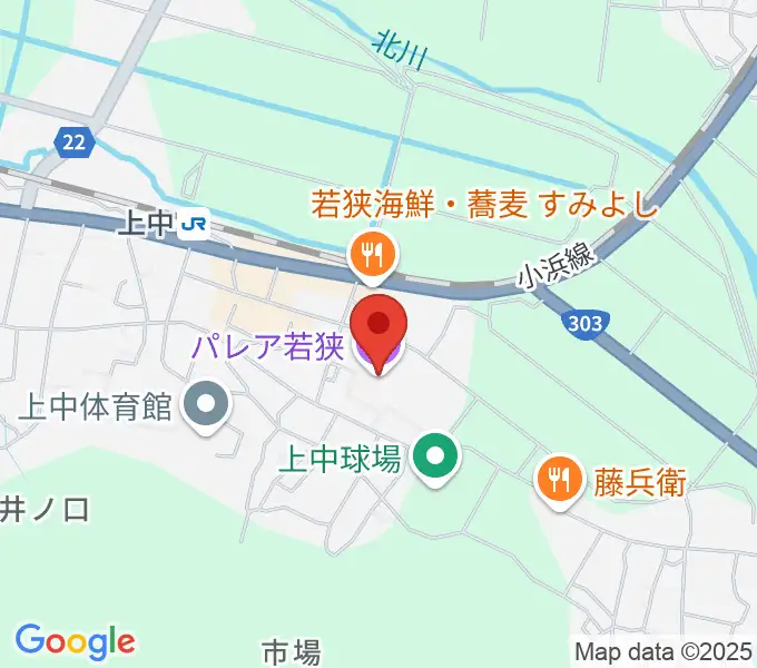パレア若狭の地図
