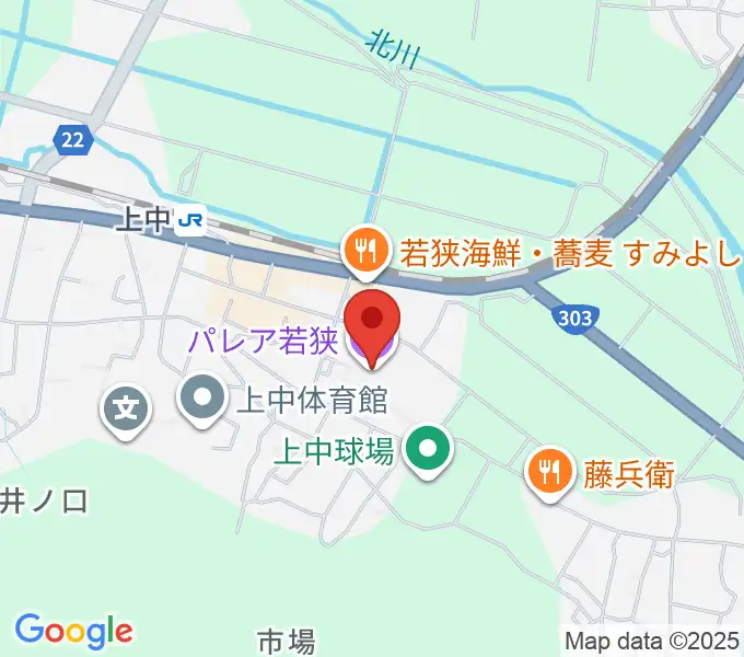 パレア若狭の地図
