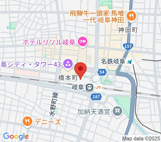 じゅうろくプラザの地図