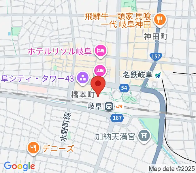 じゅうろくプラザの地図