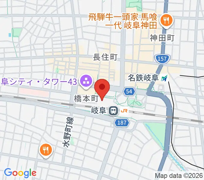 じゅうろくプラザの地図