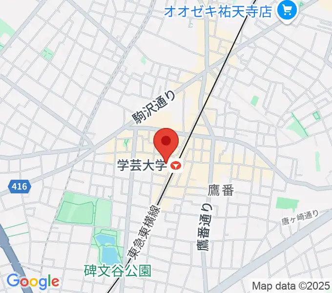 A-TRAINの地図