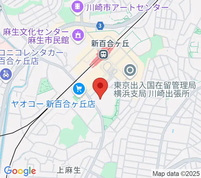 テアトロ・ジーリオ・ショウワの地図