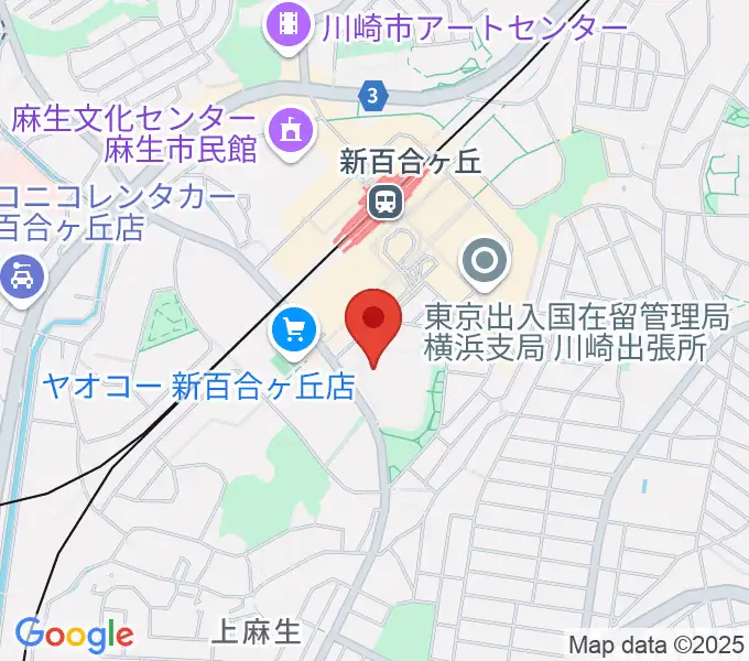 テアトロ・ジーリオ・ショウワの地図