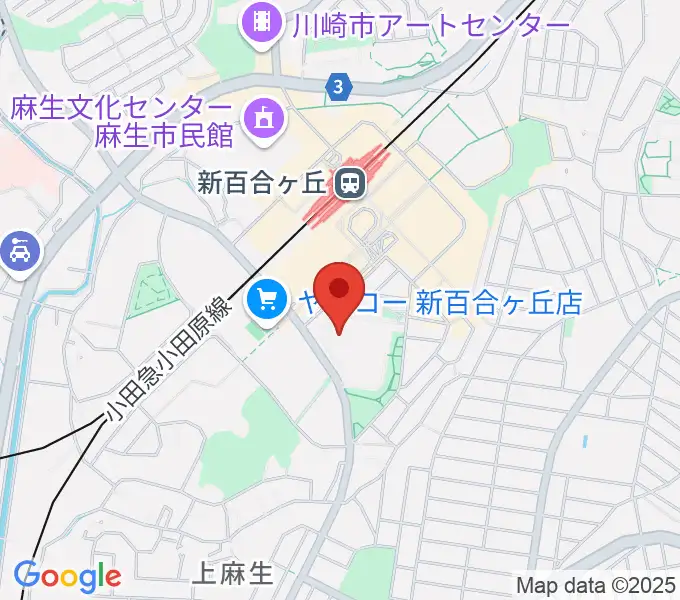 テアトロ・ジーリオ・ショウワの地図