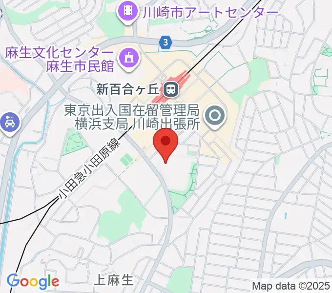 テアトロ・ジーリオ・ショウワの地図