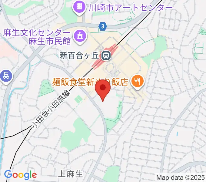 テアトロ・ジーリオ・ショウワの地図