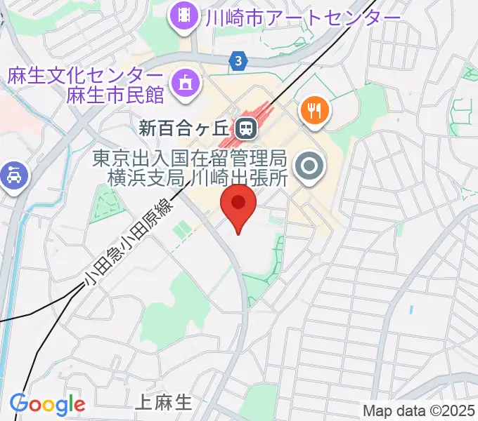 テアトロ・ジーリオ・ショウワの地図